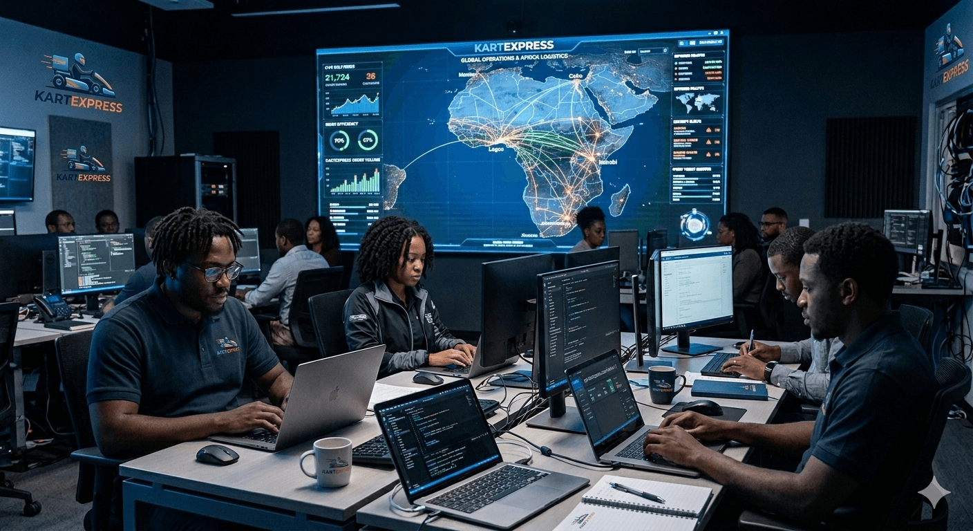 A groups of programmers, which shows we have a team of programs working on each project